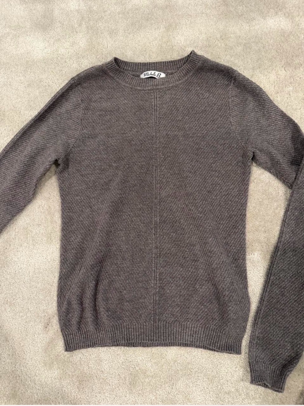 Molli Women’s Crewneck Sweater - Charcoal Gray